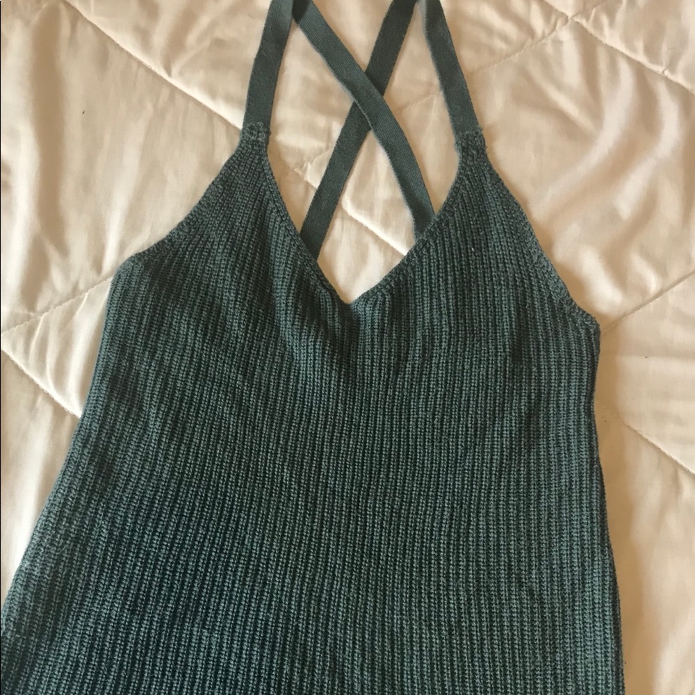 Olive color tank top